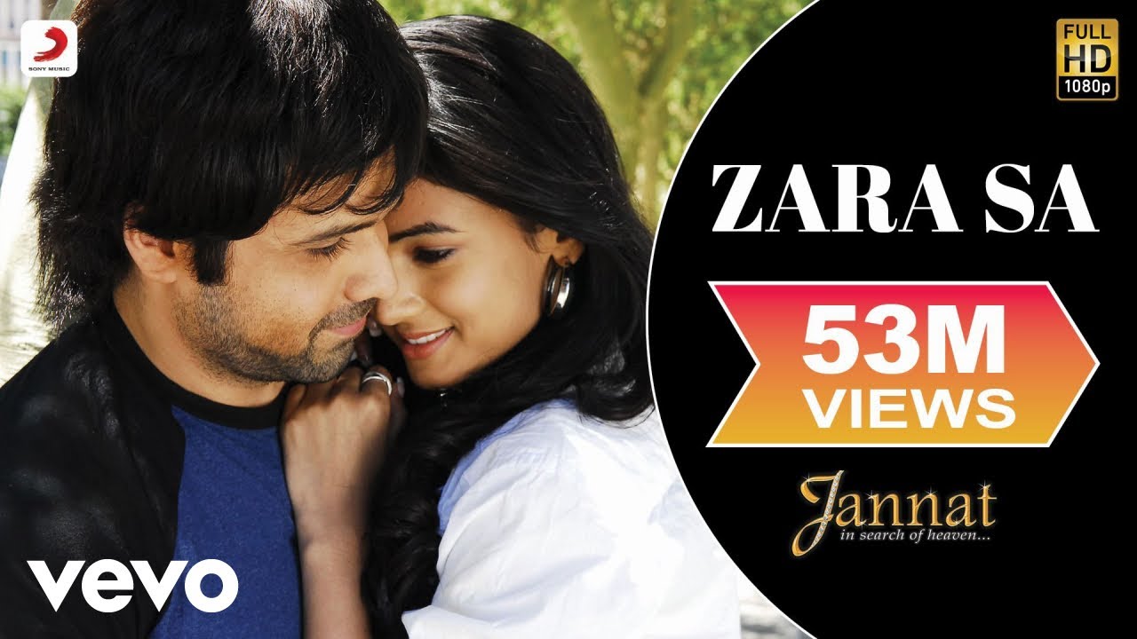 Zara Sa Full Video - Jannat|Emraan Hashmi, Sonal|KK|Pritam|Sayeed Quadri|Mahesh Bhatt| KK Lyrics
