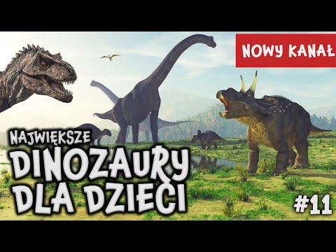 Dinozaury - Największe na Świecie🦖 - Film Edukacyjny Dla Dzieci | Naukowa Karuzela #11