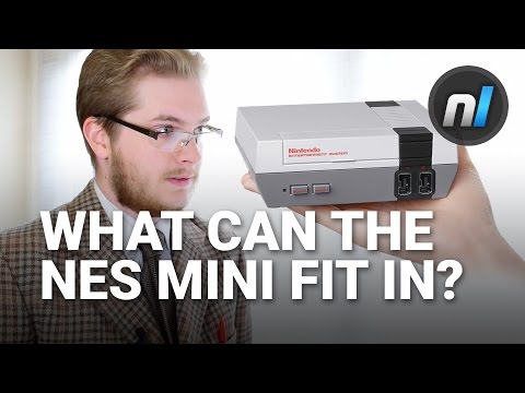 How Big is the NES Mini? | What Can the NES Classic Edition Fit Inside?
