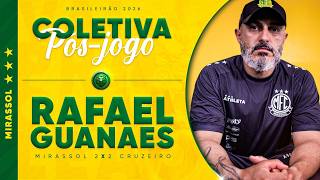 🎙🦁 COLETIVA COM RAFAEL GUANAES - PÓS-JOGO MIRASSOL X CRUZEIRO