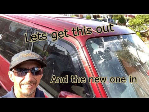 New windscreen finally gets fitted