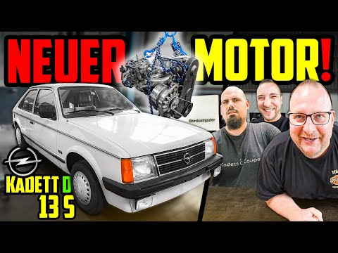 Gekauft OHNE Motor! - Opel Kadett D 13 S - ERSATZTEILPUZZLE im Kofferraum!