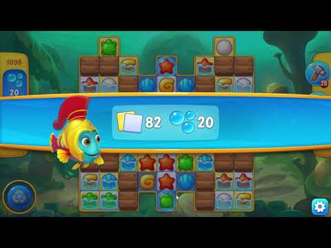 Fishdom 1096 Level - NO BooSTERS