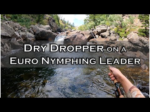 Fishing Dry Dropper on a Euro Nymphing Leader