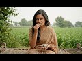Indian Village Girl Eats Edible Mitti Raw Clay Eating ASMR With Natural Sounds