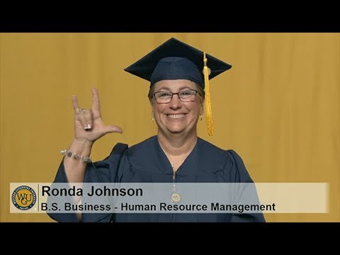 2018 WGU Regional Commencement in Austin, TX -  Conferral of Bachelor's Degrees
