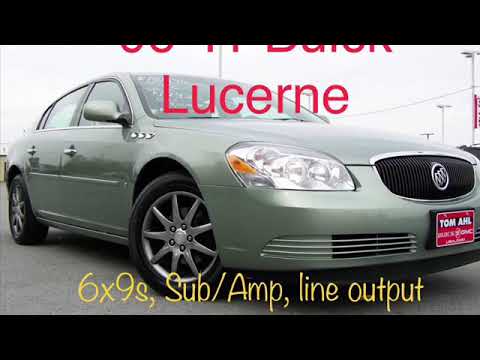 06-11 Buick Lucerne Rear Speakers and Amp/Sub install Walkthrough