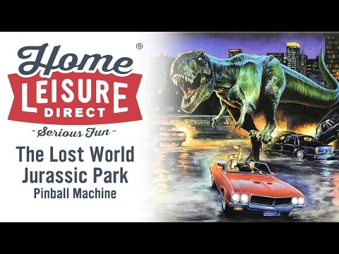 The Lost World: Jurassic Park Pinball Machine (SEGA 1997) (SOLD)