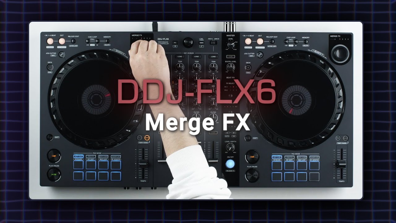 Pioneer DJ DDJ-FLX6 - Contrôleur DJ - Zwart