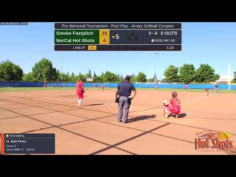 NorCal Hot Shots vs. Smoke Fastpitch (2022.05.21)
