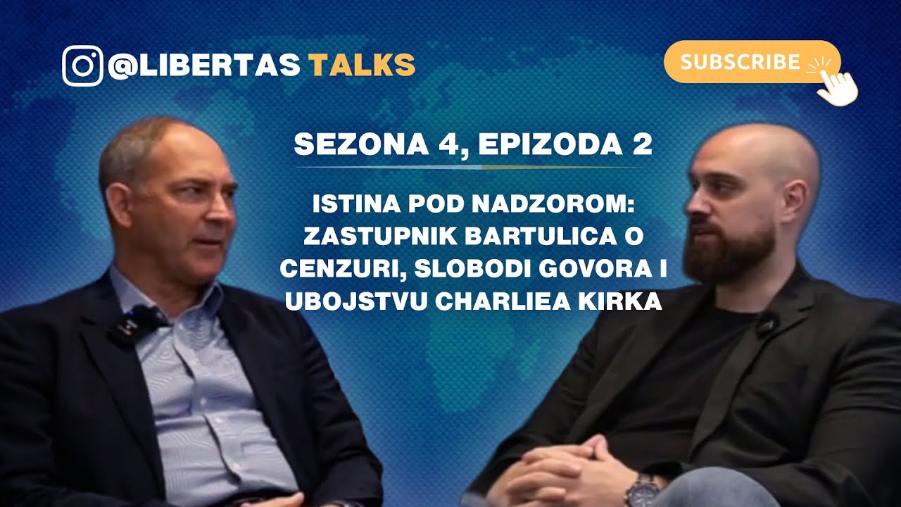 S4E2: Istina pod nadzorom: zastupnik Bartulica o cenzuri, slobodi govora i ubojstvu Charlieja Kirka