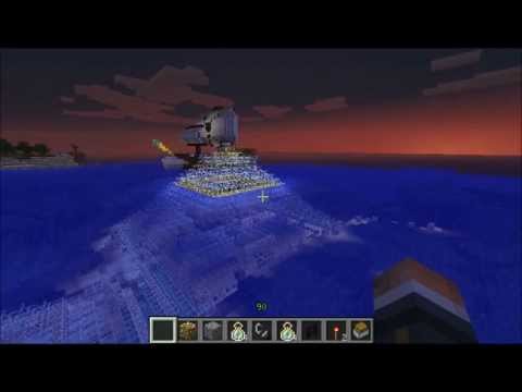 comment construire sous l'eau minecraft