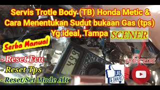 Download lagu How to determine the throttle opening angle (TPS) value for Honda Matic type without SCENE, mp3