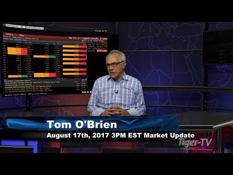 August 17th 3PM Stock Market Update by Tom O'Brien on TFNN