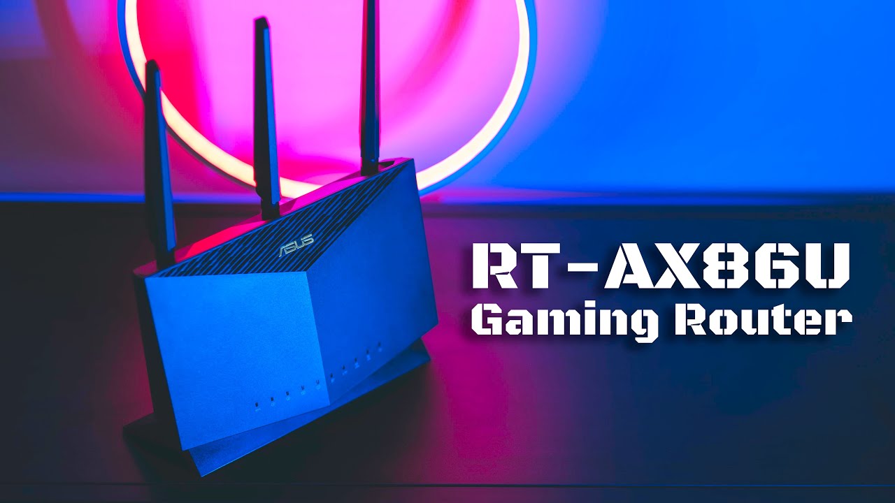 Wi-Fi роутер Asus RT-AX86U, черный
