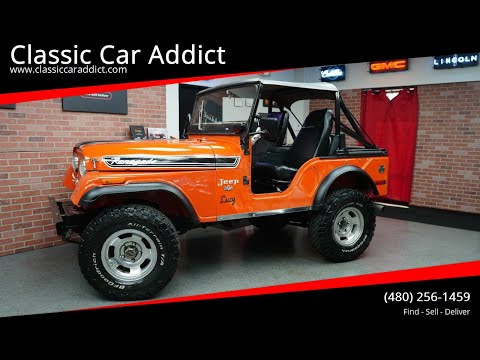 Test Drive 1972 Jeep Renegade 304 V8 SOLD Classic Car Addict
