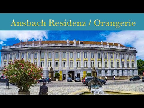 Ansbach Residenz & Orangerie, beautiful palace and former home of the Mangraves.