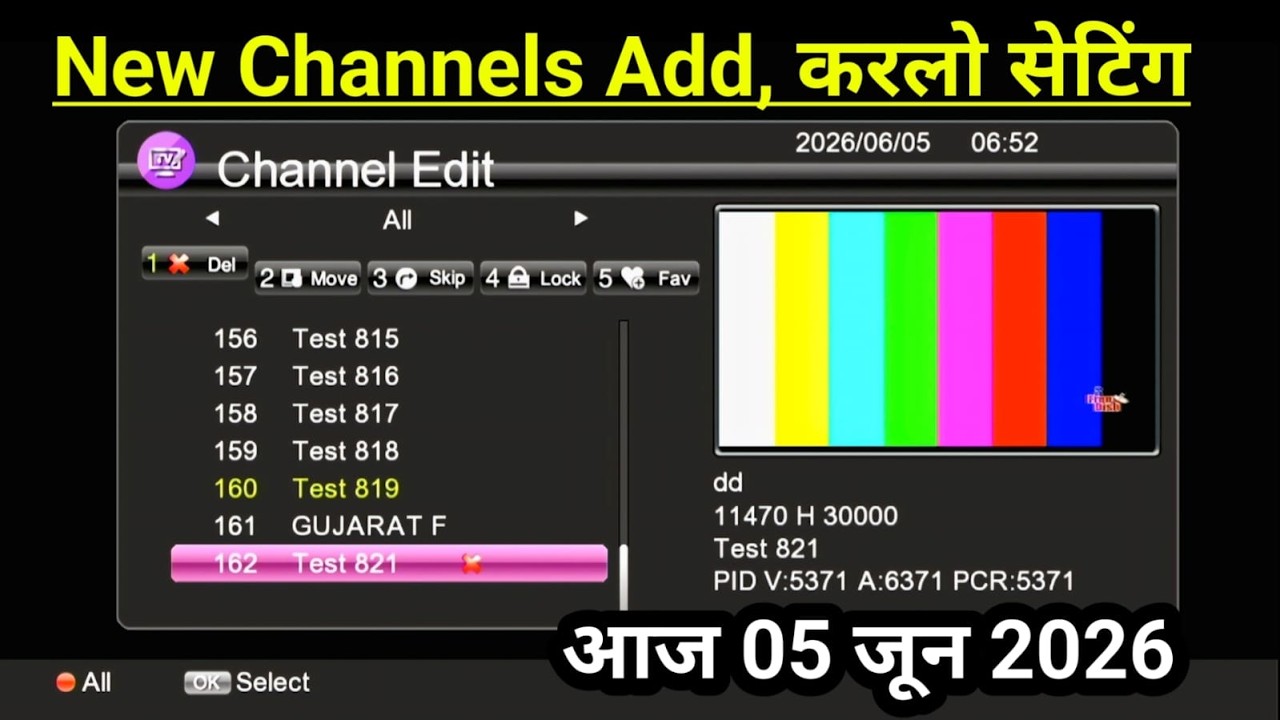 New Channels Added Today | Complete Channel List on DD Free Dish