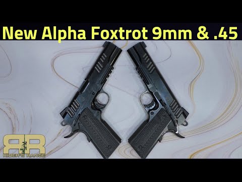 Alpha Foxtrot Romulus DS 1911 9mm Compensated Gun Review