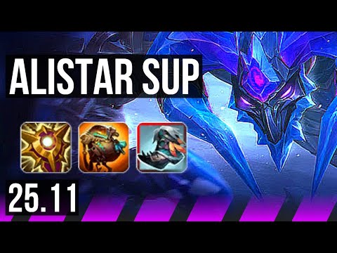 ALISTAR & Ashe vs XERATH & Senna (SUP) | KR Diamond | 25.11