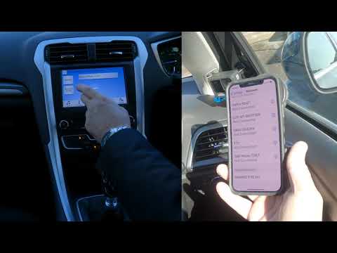 How to pair a mobile to the bluetooth audio system in a 2017 Ford Mondeo 2 0 TDCi Zetec Edition
