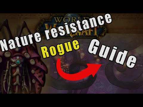 Nature resistance Rogue Guide Phase 5 - Classic WoW
