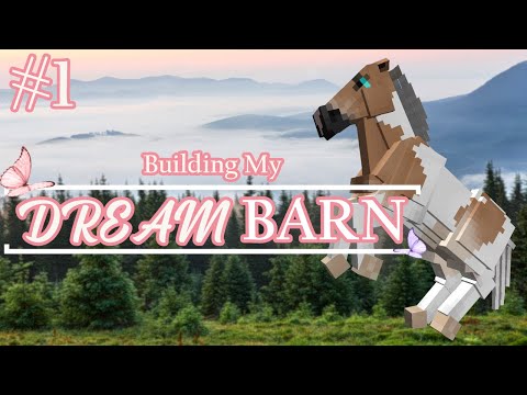 INSANE Minecraft HORSE BARN BUILD!