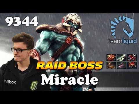 Miracle Huskar RAID BOSS | 9344 MMR Dota 2