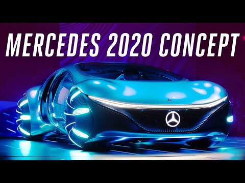 奔馳 "阿凡達 "汽車首發圖 (Mercedes-Benz Avatar car first look)