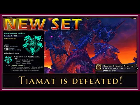 NEW Master Tiamat COMPLETE! Dps PoV w/ Basic Mechanics Explained! (commentary) - Neverwinter Preview