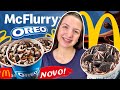PROVANDO O McFlurry DE OREO DO MCDONALD S