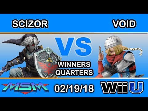 MSM 134 - 2S | Scizor (Link) Vs. CLG | VoiD (Sheik) Winners Side - Smash 4