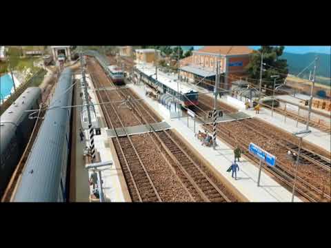 Intercity 561 "Velia" Roma T.ni - Reggio Cal. C.le in scala H0!!!