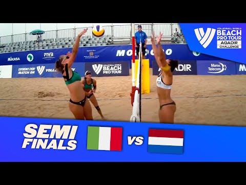 Piersma E./Van Driel, M. vs. Menegatti/Gottardi - Semi Final Highlights Agadir 2022 #BeachProTour