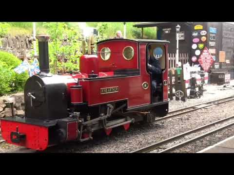 KING ARTHUR 0-6-2 TANK ENGINE  BY EXMOOR RAILWAY AT LEEK & RUDYARD LAKE RAILWAY 04.06.22