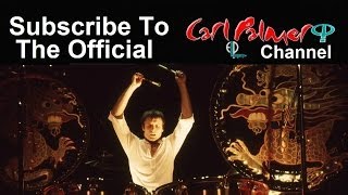 Carl Palmer drum solo from the Emerson Lake and Palmer Works Tour.
