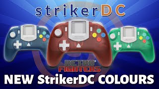 New StrikerDC Colour Dreamcast Controllers - Retro Fighters