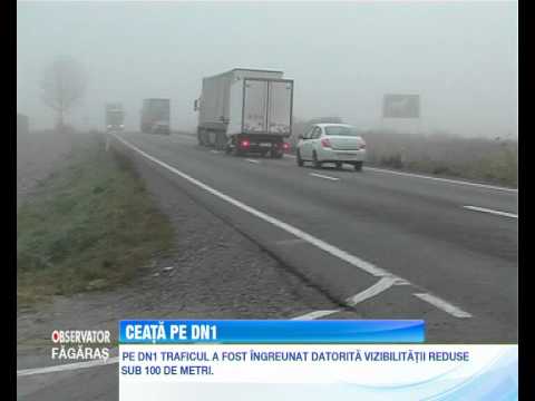 Stiri Fagaras - Ceata pe DN1