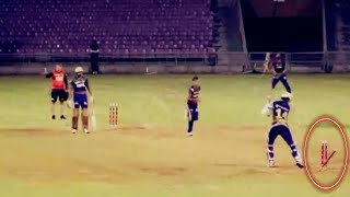 Kamlesh Nagarkoti bowling some Fierce Yorkers in KKR practice match | Fastbowling Addicts