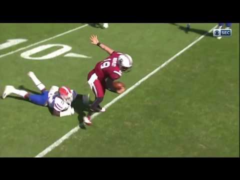 2017 USC vs Florida - Jake Bentley 4 Yd Touchdown Run