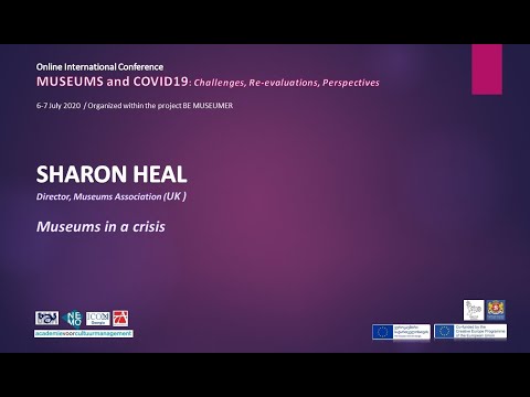 BE Museumer Online conference - SHARON HEAL