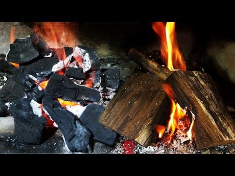 How to Light a Barbecue Fire! Charcoal and Firewood