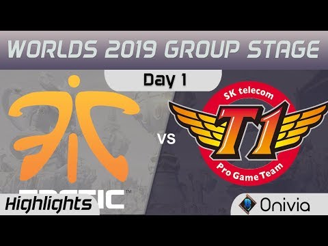 FNC vs SKT Highlights Worlds 2019 Group Stage Fnatic vs SK Telecom T1 by Onivia