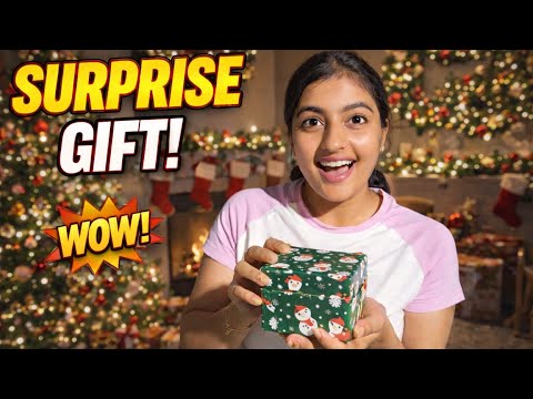 Surprise Gift on Christmas 🎄| Must Watch Reaction | Fun Moments 🤩