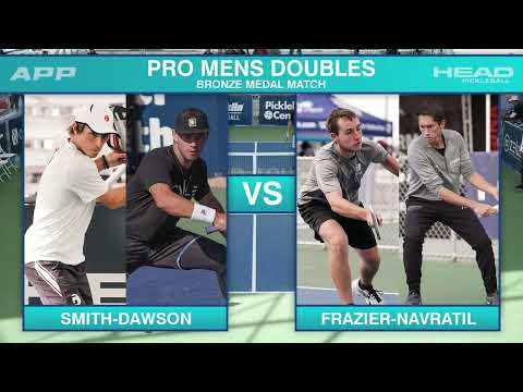 2022 APP Mesa Pickleball Open Pro Men's Doubles Bronze: Smith/Dawson VS Frazier/Navratil
