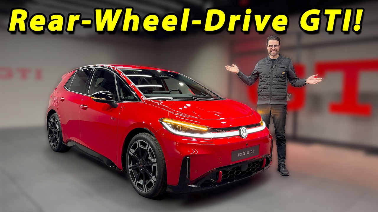 VW ID3 GTI REVEAL - the first RWD GTI!