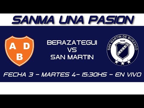 Fecha 3: Berazategui vs San Martín de Burzaco - EN VIVO