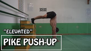 Download lagu 'Elevated' Pike Push-Up Technique mp3
