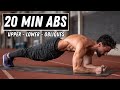 20 Minute Complete ABS WORKOUT Rowan Row