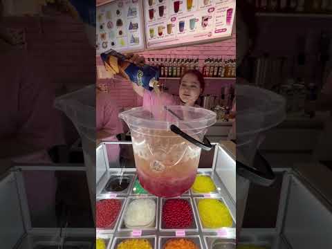 She Ordered a Bucket of Bubble Tea Then This Happened